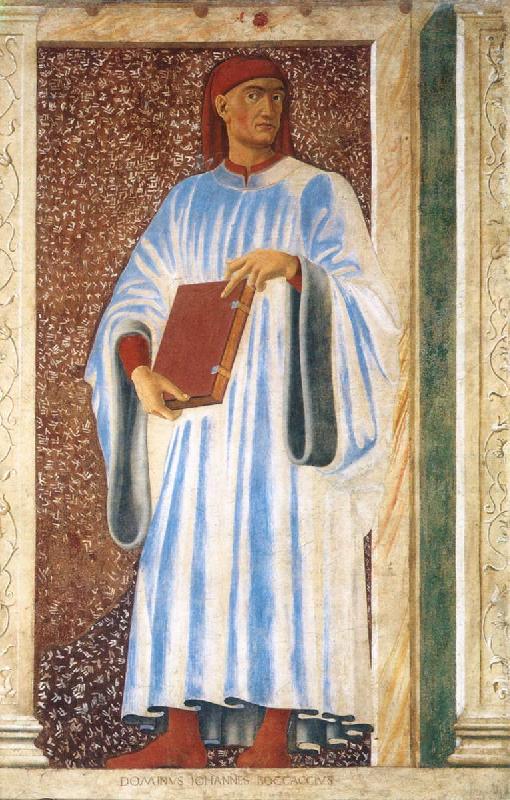 Giovanni Boccaccio, Andrea del Castagno